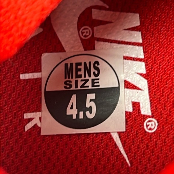 Nike Air Force 1 Low Retro  University Red White Sz 4.5 men New no box unisex - Picture 3 of 14